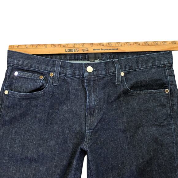 RALPH LAUREN Jeans 32 Dark Wash Blue Denim Bootcut - Picture 7 of 12